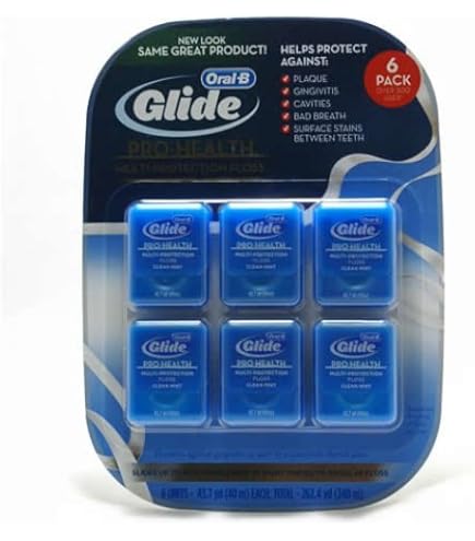 デンタルフロス Oral-B Glide コンフォートプラス  歯間ブラシ Amazon | Oral-B Glide Comfort Plus Mint-Flavored Floss, 6 pk. AS