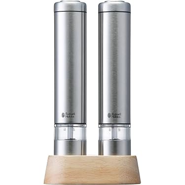 未使用 Christofle 調味料入れ ソルト＆ペッパーセット シルバー Christofle Table Cruet Set | Silver-Plated & Crystal | Mid