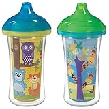 Munchkin Click Lock 2 Count Insulated Sippy Cup, 9 ounce by Munchkin [並行輸入品]