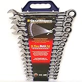 [CREEK] GearWrench コンビネーション ラチェット 16点セット ミリサイズ メトリック