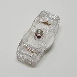 3A ロータリー式中間スイッチ 平形コード用 クリヤー(透明)