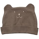 《秋冬春対応》(日本製) Pample Mousse(パンプルムース) フライスくま耳帽子 S(38cm~42cm)/BR NO.DP-73518