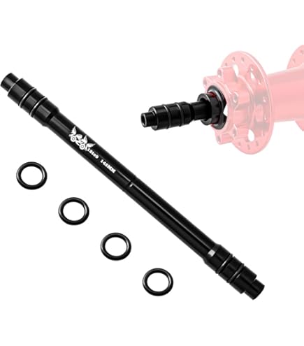 Amazon | 自転車 QR12 mm〜9mm ホイールハブ スルー アクスル ハブ