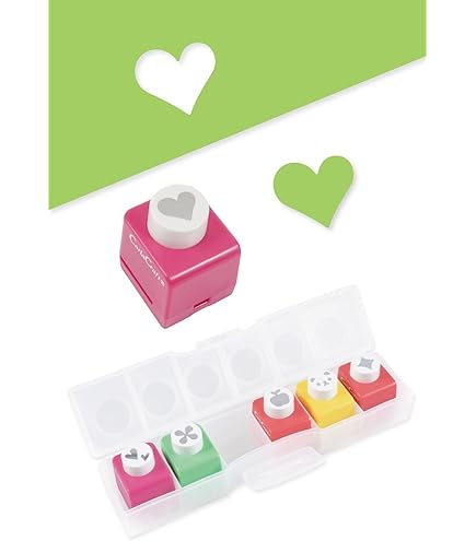 Amazon.co.jp: ミニクラフトパンチセット 小豆 6個入 ジャパン