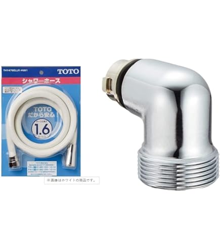 Amazon | TOTO シャワーホース L=1600mm 本体側ねじG1/2,W24山20共用