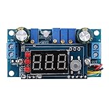 IPOTCH DC電圧レギュレータ　降圧コンバータ　6-36V → 1.25-32V 5A 　コンパクト　高変換効率　小型