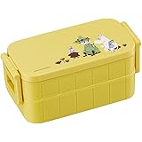 スケーター (skater) Ag+ 抗菌 2段 ランチボックス 600ml 弁当箱 ムーミン くすみカラー 日本製 YZW3AG-A
