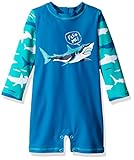 Hatley ハットレイ 男の子 シャークグラフィック・ベビーラュシュガード 72cm ~ 75cm 、9-12M(72-74cm) マルチカラー ナイロン82% ポリウレタン18% BS6OCSR4