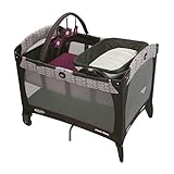 Graco(グレコ)新生児OK お昼寝シートとオムツ替え台がリバーシブル ベビーベッド・プレイヤード ニィッサ キャスター付き [並行輸入品]
