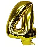 ヘリウムバルーンFoilデジタル誕生日、休日ウェディングパーティー供給Golden 40 " ゴールド Q401500GT4