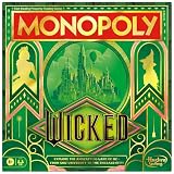 Monopoly Wicked Edition ボードゲーム | 映画にインスパイアされた | 対象年齢8歳以上 | 2~6人用 | 30分 | 子供、ティーン、大人向けのファミリーゲーム