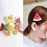 BIANHUAN 果物型 ヘアピン 16個セット ヘアクリップ ヘアアクセサリー 子供用 髪飾り お花 王冠 ヘアアクセサリー お姫様 誕生日 パーティ 記念日 イベント 写真撮影
