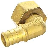 Zurn QQE33BSX Q-Pex 1/2X1/2 Fpt Swivel Elbow [並行輸入品]