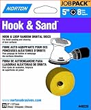 Norton 49221 5-Inch 8 Hole P120 Hook and Loop Discs, 25-Pack by Norton Co.