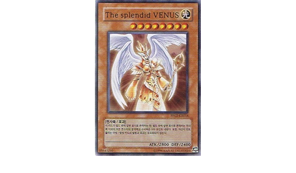 Amazon Co Jp 遊戯王シングルカード 韓国版 The Splendid Venus ウルトラレア Pp02 Kr018