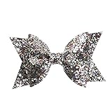 Domybestベビーヘアクリップ ヘアピン 子供　リボン キラキラ 蝶結び ベビーヘアアクセサリー 女の子 クリップ 前髪クリップ 髪留め 髪飾り こども 子供 キッズ お宮参り 誕生日 100日記