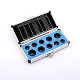 etbotu 11pcs絶妙なねじボルト六角六角ねじナット抽出器セットDamagedリムーバー実用的ツール