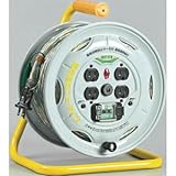 ハタヤ 業務用戦力リール 単相100Vアース・ブレーカー付 30m BM30K