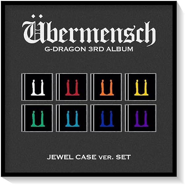 Amazon.co.jp: G-DRAGON 3RD ALBUM [Übermensch] JEWEL ver.8 