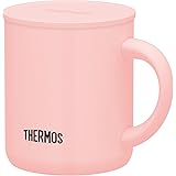Thermos JDG-281C PWP Vacuum Insulated Mug, 9.1 fl oz (280 ml), Powder Pink