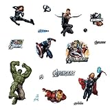 RoomMates RMK1741SCS Avengers Peel and Stick Wall Decals [並行輸入品]