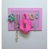 壁 インテリア よく使う、アクセサリー などを掛けるのに便利。 住まいと暮らし 壁掛けパーテーションラック