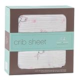 Aden+Anais エイデンアンドアネイ ベビーシーツ (05/for the birds) [並行輸入品]