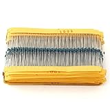 ランフィー 2425Pcs 1％1 / 8W 0.125W金属皮膜抵抗97値アセットキット1R-1M範囲