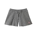 ミキハウス ホットビスケッツ (MIKIHOUSE HOT BISCUITS) キュロットスカート 73-1701-973 M(3-5歳) 黒×白