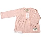 2017年 春物 UZULAND ウズランド 仁丹ドットプリント ミニ裏毛 トレーナー ピンク◇95cm