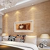 Homdox 壁紙 現代的模造レンガの表面加工 3Dレンガ ビンテージ 自宅の設計・部屋の装飾用 HD-14