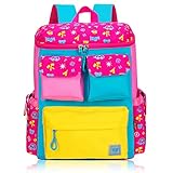 GudeHome 子供用リュックサック 大容量 女の子 通学 リュック 軽量 バックパック キッズバック 防水 ディパック 通学 遠足 小学生