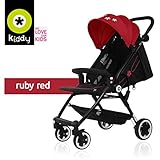 ( キッディ) Kiddy Urbanstar ベビーカー (送料無料) DDILDDIL (Ruby red)