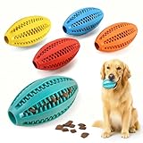 [クレバーレンチ] 犬 ボール おやつボール おもちゃ シリコン製 餌入れ 知育 歯磨きボール 小型犬 中型犬 大型犬 ストレス解消 (レッド, 大)