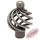 Cosmas 9994 WN風化ニッケル鳥かごキャビネット引き出しパック グレー 9994WN - 10 Pack