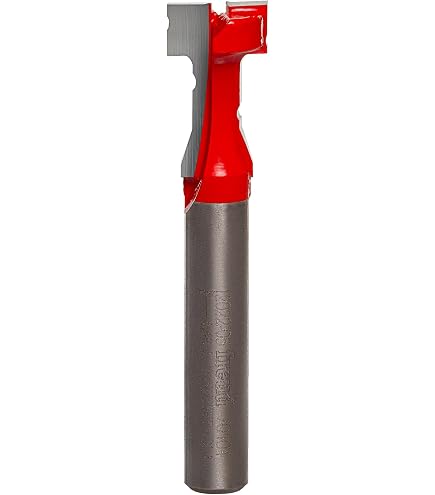 YONICO T-Nut Fräser 3/16 Zoll – Für T-Schlitze, 1/4 Zoll Schaft – Wolframkarbid, Für Vorrichtungen & Aufhängungen