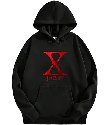 Amazon.co.jp: X JAPAN hide LEMONeD ラインパーカー ブラック 1