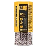 DeWalt DW5502B25 DeWalt 3/16" x 2" x 4-1/2" Solid Rock Carbide SDS+ (Bulk-25) [並行輸入品]