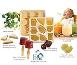 Silicandy マルチに使える！ シリコン フリーザーコンテナ/ベーキングトレー（マフィンなど製菓にも） White Chocolate色 [並行輸入品]