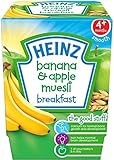 Heinz Banana & Apple Muesli Breakfast 4mth+ (2x100g) ハインツのバナナとリンゴのミューズリーの朝食4Mth + （ 2X100G ）
