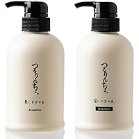 髪にドラマを　つるりんちょシャンプー&コンディショナー　1000mlセット 髪にドラマを。 / つるりんちょ。熱処理メニュー用シャンプー