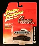 Johnny Lightning Camaro Legends 1968 Chevy Camaro Convertible Ice Blue/White Roof #1 by Johnny Light