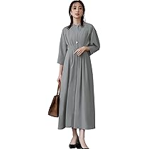 ルイルエブティック　ミックスツイードコンビロングナローワンピース Amazon.co.jp: [ルイ ルエ ブティック] ミックス ツイード