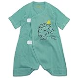 maarook 【Petitsucre】アニマルコンビ肌着 グリーン/ライオン(9) 50-60cm