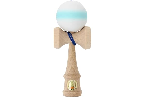 山形工房(Yamagata Koubou) 競技用けん玉「大空」（日本けん玉協会認定） Matte ライン水色