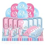 Baby Shower Essential Party Pack from Gender Reveal Range (16 Guest) by Uk Baby Shower Co