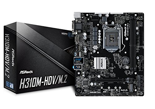 ASRock Intel H310チップセット搭載 Micro ATXマザーボード H310M-HDV/M.2