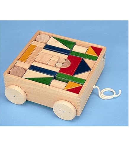 Amazon | 押し車つみき 4044-7 | 手押し車・プルトイ | おもちゃ