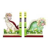 Fantasy Fields by Teamson Dinosaur Kingdom Childrens Wooden Kids Bookends Decoration Gift TD-0080A b