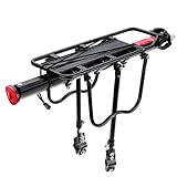 Altruism Mountain Bike Aluminum Rear Rack (Black) [並行輸入品]